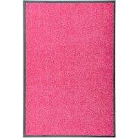 Berkfield Home Doormat Washable Pink 60x90 cm