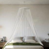 Berkfield Home Mosquito Net for Bed 220 Mesh White 56x56x220 cm | Size: 56 x 56 x 220 cm