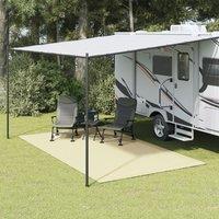 Berkfield Home Camping Floor Mat Cream 4x2.5 m