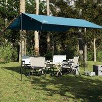 Berkfield Home Camping Tarp Blue 360x294 cm Waterproof