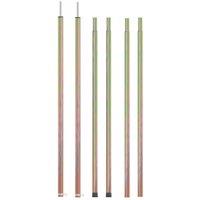 Berkfield Home Telescopic Tent Poles with Length of 170-255 cm 2 pcs Galvanised Steel