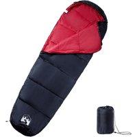 Berkfield Home Mummy Sleeping Bag for Adults Camping 3 Seasons in Red
