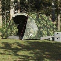 Berkfield Home Fishing Tent 2-Person Camouflage Waterproof
