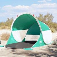 Berkfield Home Beach Tent Sea Green Pop-up Waterproof