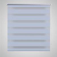 Berkfield Home Zebra Blind 90 x 150 cm White