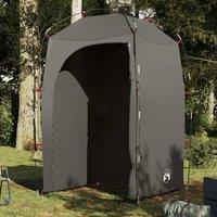 Berkfield Home Shower Tent Brown Waterproof