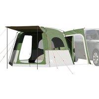 Berkfield Home Car Tent 4-Person Green Waterproof