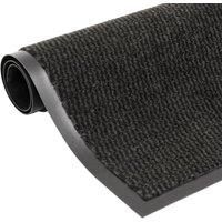 Berkfield Home Dust Control Mat Rectangular Tufted 80x120 cm Black