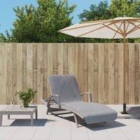 Berkfield Home Beach Towels 2 pcs Grey 75x200 cm Fabric 400 GSM