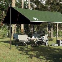 Berkfield Home Camping Tarp Green 460x305x210 cm Waterproof | Size: 460 x 305 x 210 cm