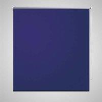 Berkfield Home Roller Blind Blackout 160 x 230 cm Marine in Blue