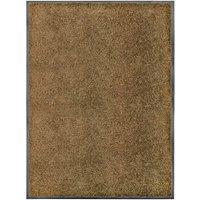 Berkfield Home Doormat Washable Brown 90x120 cm