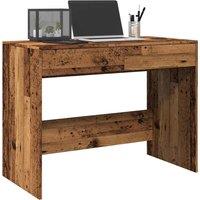 Desk Old Wood 101x50x76.5 cm Engineered Wood
