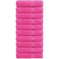 Berkfield Home Premium Bath Towels SOLUND 10 pcs 100x150 cm 600 gsm in Pink