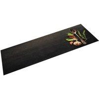 Kitchen Rug Washable Spices 45x150 cm Velvet