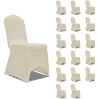 Chair Cover Stretch Cream 18 pcs