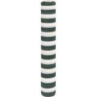Privacy Net Green and White 1x25 m HDPE 75 g/m?