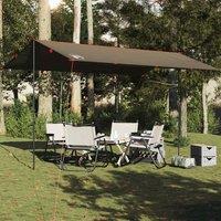 Berkfield Home Camping Tarp Brown 506x306 cm Waterproof