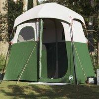 Berkfield Home Shower Tent 2-Person Green Waterproof
