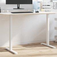 Berkfield Home Standing Desk Frame White (94-135)x60x(70-114) cm Steel
