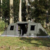 Berkfield Home Family Tent Tunnel 6-Person Olive Green Waterproof