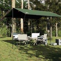 Berkfield Home Camping Tarp Green 360x294 cm Waterproof