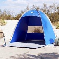 Berkfield Home Beach Tent 3-Person Azure Blue Waterproof