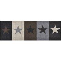 Berkfield Home Kitchen Carpet Washable Stars 60x300 cm