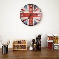 Berkfield Home Vintage Wall Clock UK 30 cm