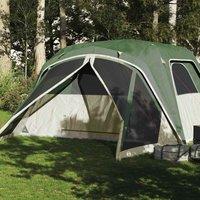 Berkfield Home Family Tent with Porch 6-Person Green Waterproof