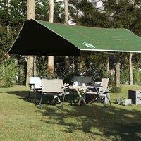 Berkfield Home Camping Tarp Green 420x440 cm Waterproof