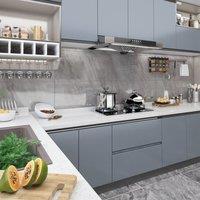 Berkfield Home Self-adhesive Furniture Films 2 pcs Grey 500x90 cm PVC
