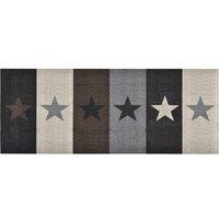 Berkfield Home Kitchen Carpet Washable Stars 60x180 cm