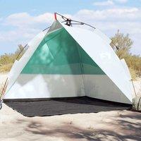 Berkfield Home Beach Tent Sea Green Quick Release Waterproof
