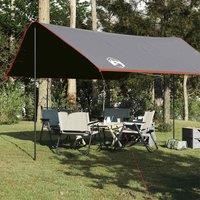 Berkfield Home Camping Tarp Orange 430x380x210 cm Waterproof | Size: 430 x 380 x 210 cm