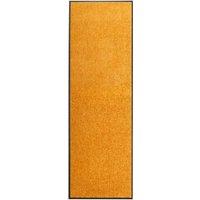 Berkfield Home Doormat Washable Orange 60x180 cm