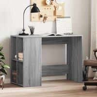 Berkfield Home Desk Grey Sonoma 102x50x75 cm Engineered Wood | Size: 102 x 50 x 75 cm