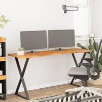 Desk Top 140x50x2.5 cm Rectangular Solid Wood Acacia
