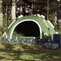 Berkfield Home Camping Tent 2-Person Green Quick Release
