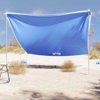 Berkfield Home Beach Canopy with Sand Anchors Blue 304x300 cm
