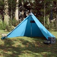 Berkfield Home Family Tent Tipi 7-Person Blue Waterproof