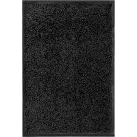 Berkfield Home Doormat Washable Black 40x60 cm