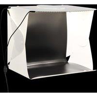 Folding LED Photo Studio Light Box 40x34x37 cm Plastic White