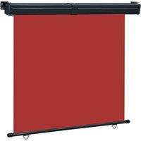 Berkfield Home Balcony Side Awning 165x250 cm Red
