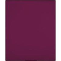 Jersey Fitted Sheets 2 pcs Bordeaux 90x200 cm Cotton