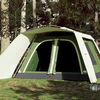 Berkfield Home Family Tent with Porch 9-Person Green Quick Release
