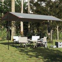 Berkfield Home Camping Tarp Grey & Orange 500x294 cm Waterproof