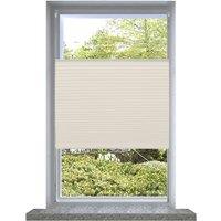 Berkfield Home Plisse Blind 110x100cm Cream | Size: 110x100 cm
