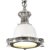 Berkfield Home Pendant Lighting 24x24x137 cmAluminium in Silver | Size: 24 x 24 x 137 cm