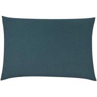 Furn Contra Soft Velvet Contrast Coloured Reverse Cushion in Dark Blue | Size: 40 cm x 60 cm